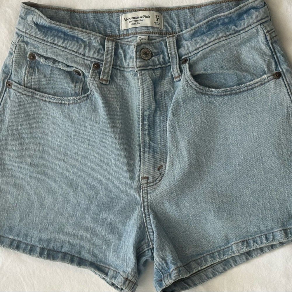 Abercrombie & Fitch Women's Classic Blue Jean Shorts